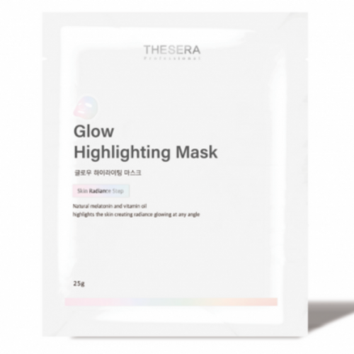 Thesera Glow švytėjimo suteikianti veido kaukė, 1 vnt.