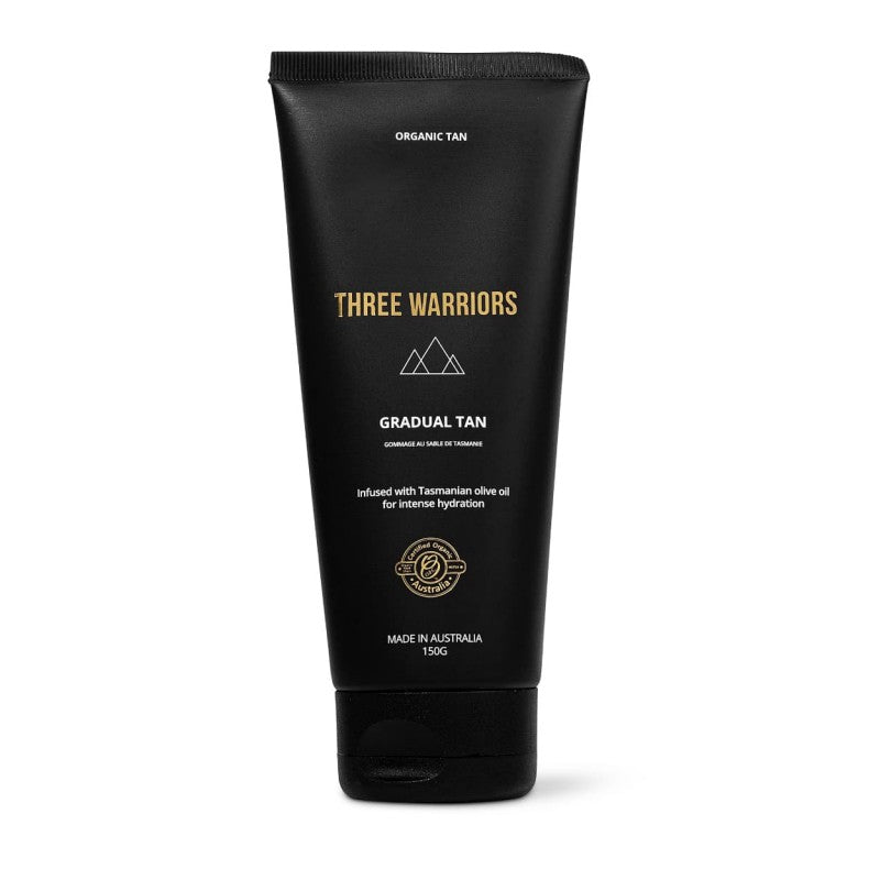 Three Warriors „Gradual Tan” savaiminio įdegio kremas