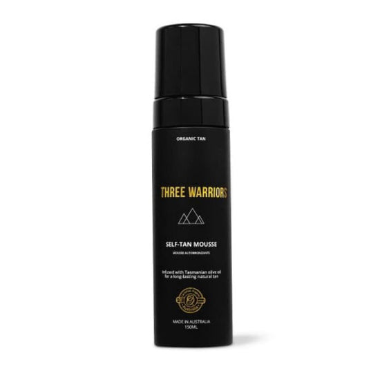 Three Warriors „Self-Tan Mousse” savaiminio įdegio putos
