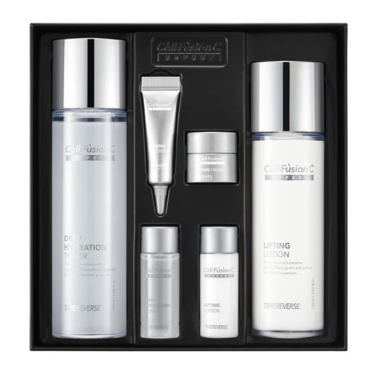 Cell Fusion C „Timereverse Toner + Lotion Set” rinkinys