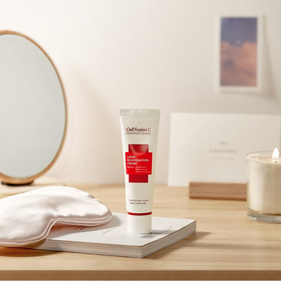 Cell Fusion C „Laser Rejuvenation Cream“ veido kremas