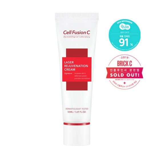 Cell Fusion C „Laser Rejuvenation Cream“ veido kremas