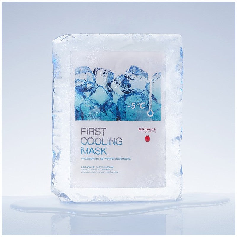 Cell Fusion C „First Cooling Mask“ vėsinanti ir drėkinanti veido kaukė
