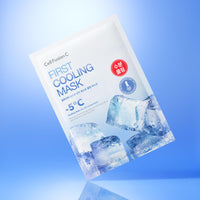 CELL FUSION C „FIRST COOLING MASK“ VĖSINANTI IR DRĖKINANTI VEIDO KAUKĖ – Meilė odai