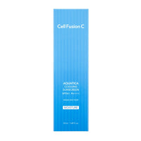 CELL FUSION C „AQUATICA COOLING SUNSCREEN SPF50+ PA++++" VĖSINANTIS IR DRĖKINANTIS KREMAS NUO SAULĖS – Meilė odai