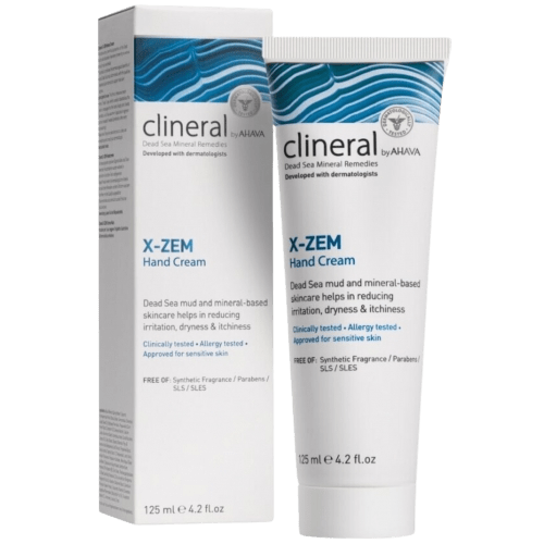 AHAVA Clineral X-Zem rankų kremas, 125 ml