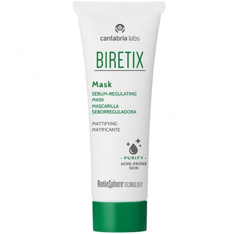 BIRETIX SEBUMĄ REGULIUOJANTI VEIDO KAUKĖ, 25 ML - Meilė odai