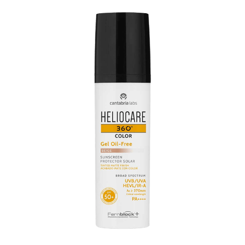 HELIOCARE 360 COLOR OIL-FREE APSAUGINIS GELIS NUO SAULĖS SPF 50+, 50 ML (Beige) - Meilė odai