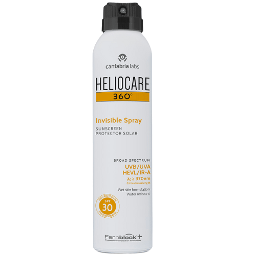HELIOCARE 360 INVISIBLE APSAUGINIS PURŠKIKLIS KŪNUI NUO SAULĖS SPF50+, 200ML