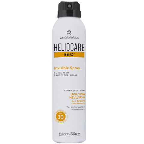 HELIOCARE 360 INVISIBLE APSAUGINIS PURŠKIKLIS KŪNUI NUO SAULĖS SPF50+, 200 ML - Meilė odai