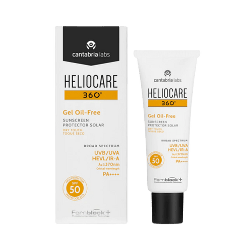 HELIOCARE 360 OIL-FREE APSAUGINIS GELIS NUO SAULĖS SPF 50, 50 ML - Meilė odai