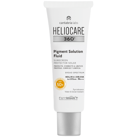 HELIOCARE 360 PIGMENT SOLUTION FLUIDAS SPF50+, 50 ML - Meilė odai