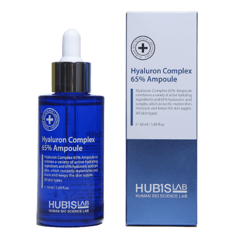 HUBISLAB 65% HIALURONO RŪGŠTIES AMPULĖ, 50 ML - Meilė odai