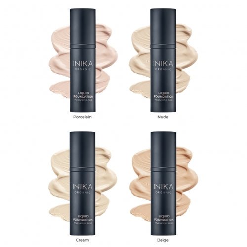 INIKA SERTIFIKUOTAS ORGANIŠKAS SKYSTAS MAKIAŽO PAGRINDAS - Beige, 30ml - Meilė odai