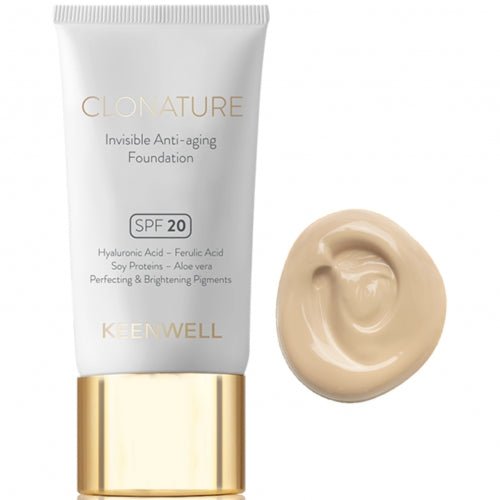 Keenwell Clonature jauninantis makiažo pagrindas, 30 ml (Nr.1)