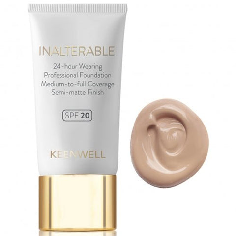 KEENWELL INALTERABLE SKYSTAS MAKIAŽO PAGRINDAS SU SPF20, 30 ml (Nr. 3) - Meilė odai