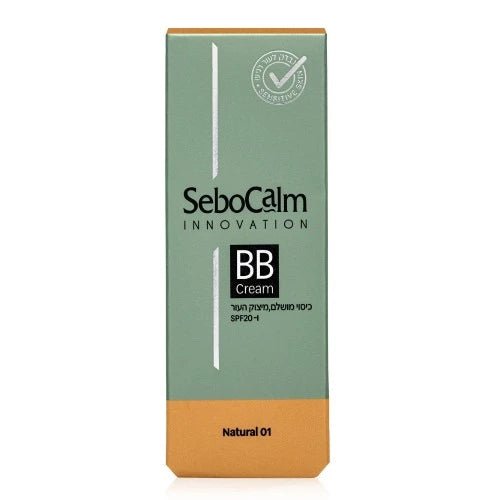 SEBOCALM PRIEŠRAUKŠLINIS MASKUOJANTIS BB KREMAS NATURAL 01 - Meilė odai