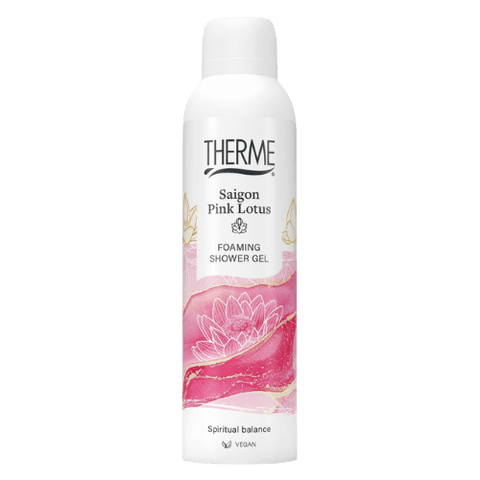 THERME SAIGON PINK LOTUS DUŠO PUTOS, 200 ML - Meilė odai