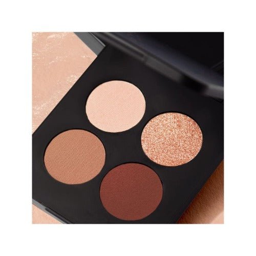 YOUNGBLOOD presuotų mineralinių akių šešėlių paletė „Pressed Mineral Eyeshadow Quad“ Starlit - Meilė odai